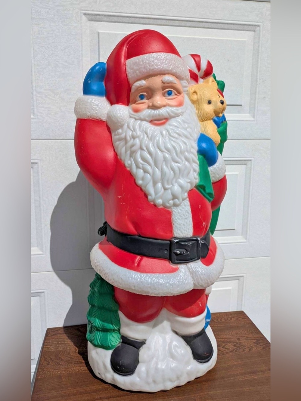 ✨Vintage Santa Blow Mold -  39” Tall✨